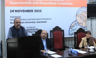 International Conference on Pak-Afghanistan: Geoeconomic Opportunities & Geopolitical Constraints